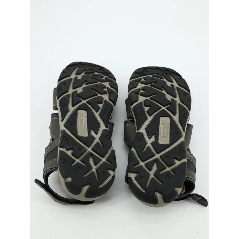 Coleman Daniel Mens Closed Toe Hiking Sandals Gray Rugged Gorpcore Size 10‎